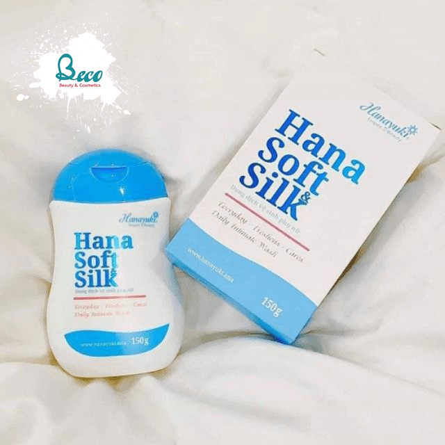 [CAM KẾT CHÍNH HÃNG] Dung Dịch Vệ Sinh Phụ Nữ Hana Soft Silk - BECO BC1303