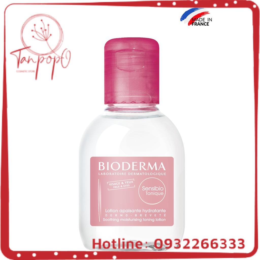 Dung dịch cân bằng dưỡng ẩm và làm dịu da Bioderma Sensibio Tonique - 100ml