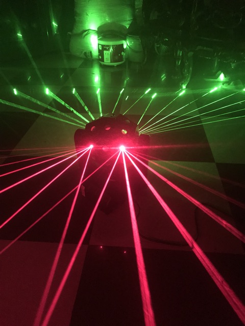 Đèn Moving 16 mắt laser 3 in 1