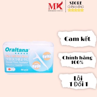 Tăm chỉ nha khoa Oraltana - 50 cái/hộp