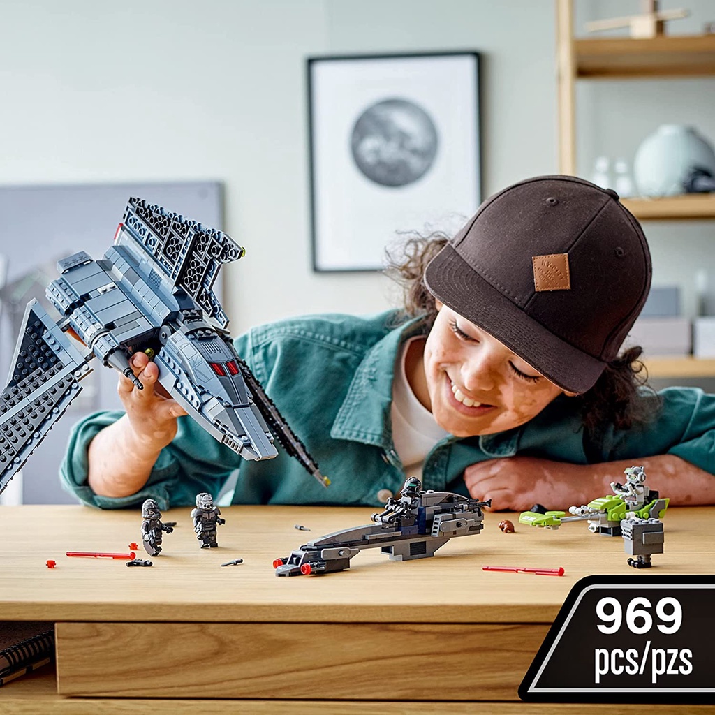 Lego Star Wars 75314 - The Bad Batch Attack Shuttle - Bộ xếp hình Lego Phi thuyền tấn công