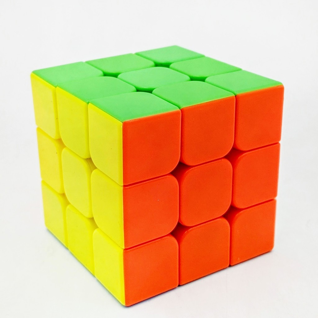 Bộ 2 Rubik 3x3 - Rubic 3 tầng Stickerless nâng cao khả năng tư duy