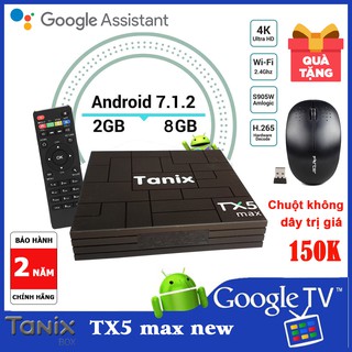 TV Box Android TV TX5 PRO/MAX 4K TANIX