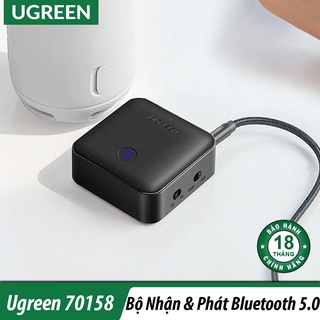 Ugreen cm144 - bộ thu và phát bluetooth 5.0 support aptx-hd cao cấp | hỗ trợ spdif optical & aux 3.5mm