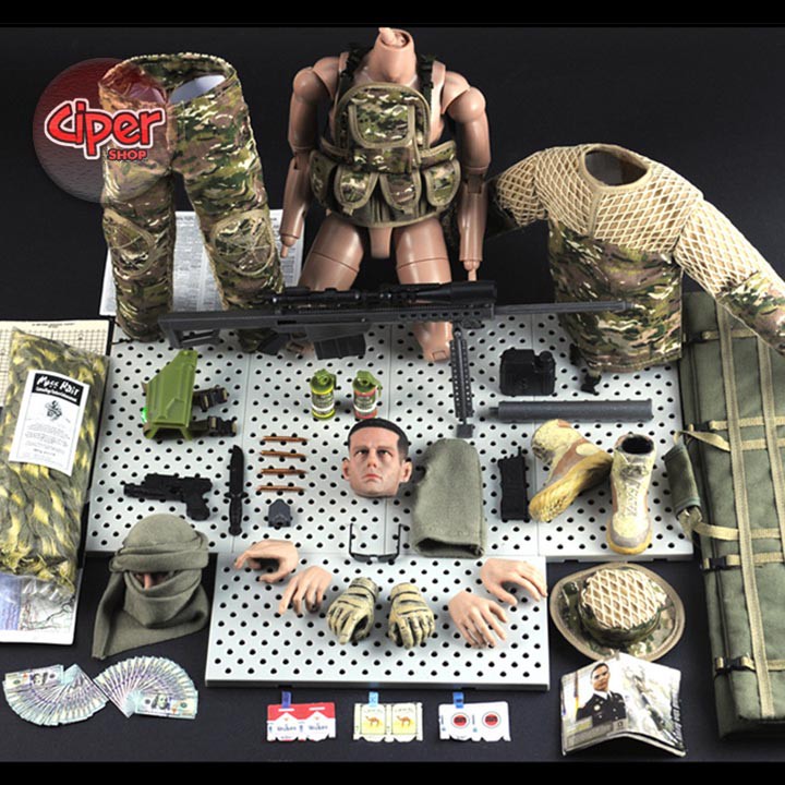 Mô hình Lính SNIPER ELITE - Action Figure NB07 - NB08