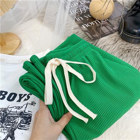 Quần Ống Rộng Xếp Ly Plus size Dành Cho Phụ Nữ Từ 40-80kg