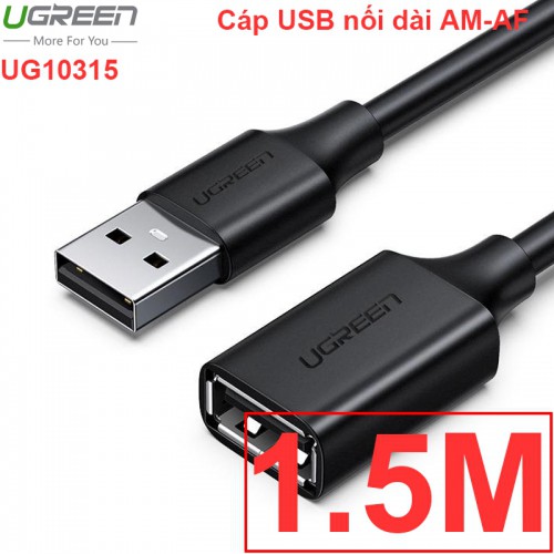 Cáp USB 2.0 Nối Dài Cao Cấp Ugreen 10313 10314 10315 10316 10317 10318 US103 Chính Hãng