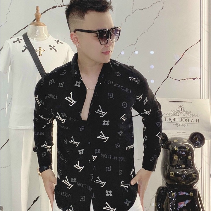 Sơ mi lụa trơn mịn không nhăn không phai không xù