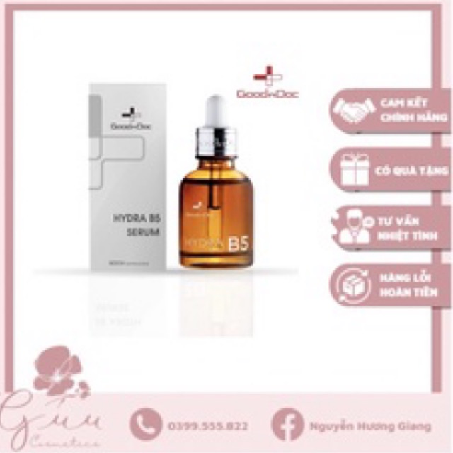 Tinh chất phục hồi da Goodndoc B5 + Vitamin C Serum Hàn Quốc