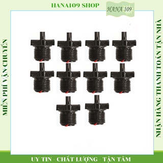 Bộ 10 nối răng ngoài 21 đuôi giảm 5ly chuyên dùng giảm ống 21 xuống 5 ly cho hệ thống tưới nhỏ giọt, tưới phun sương.