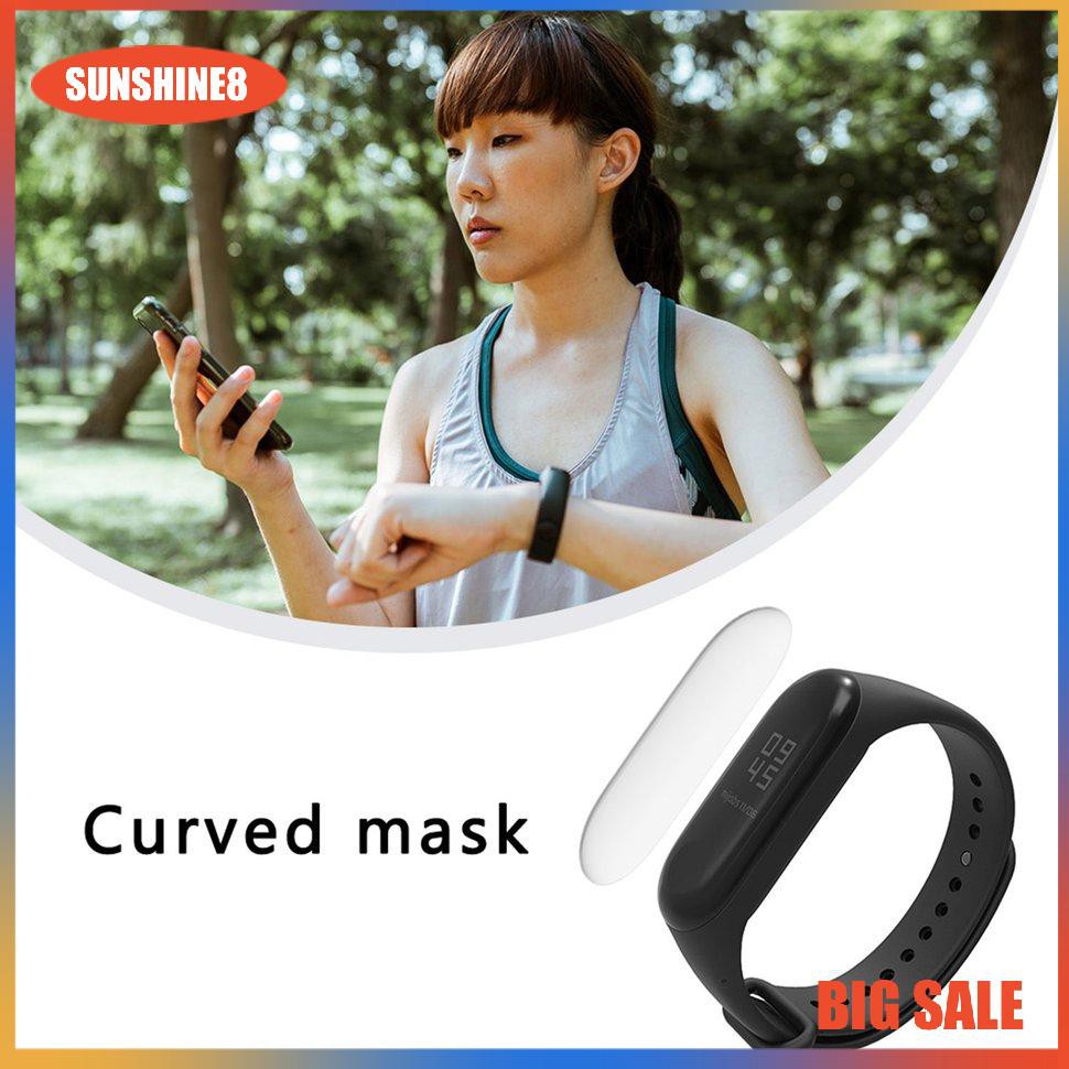 Cường lực Miband 5 , Miband 3 cường lực miband5 Miếng Dán 3D Chịu Lực Full Màn Full Viền , Chống Nước , Chống Trầy