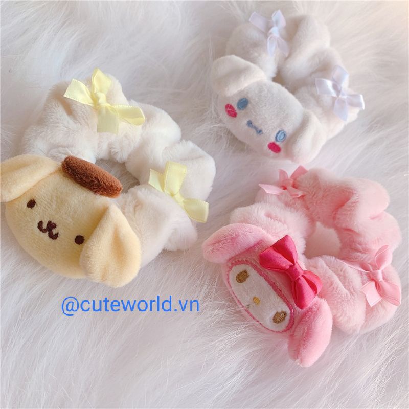 Dây cột tóc hoạt hình Sanrio đáng yêu