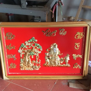 Tranh mừng thọ không kính