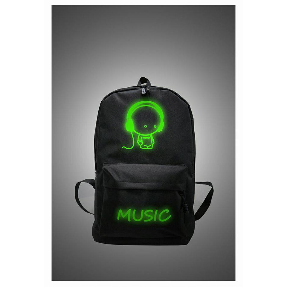 Balo nam nữ dạ quang phát sáng trong đêm Music