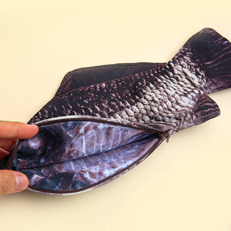   Túi/ví đựng bút thiết kế hình con cá độc đáo