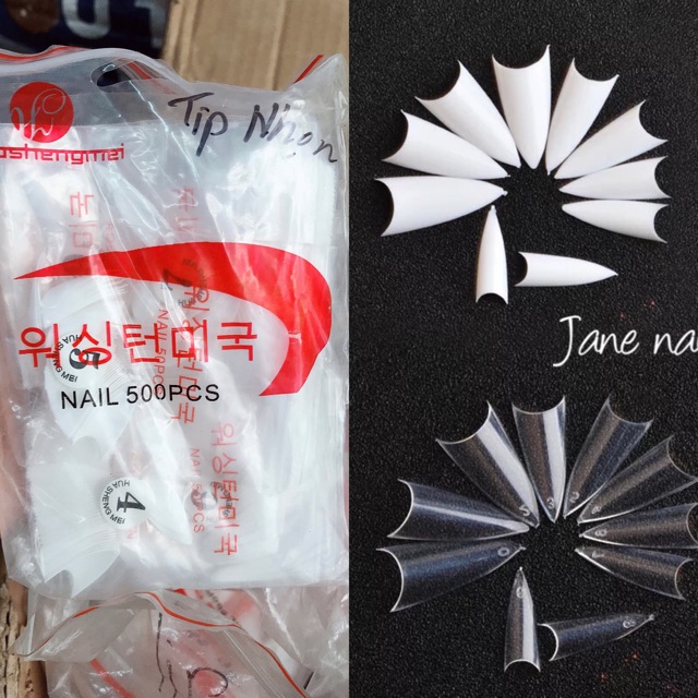 Móng tip nhọn