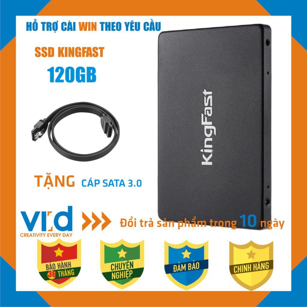 BDFD [CHÍNH HÃNG]Ổ cứng SSD 128GB Lexar, SSD 120GB( KingSpec, Kingfast, Klevv Suneast)-Tặng cáp sata 3.0 - Bảo hành 36 t