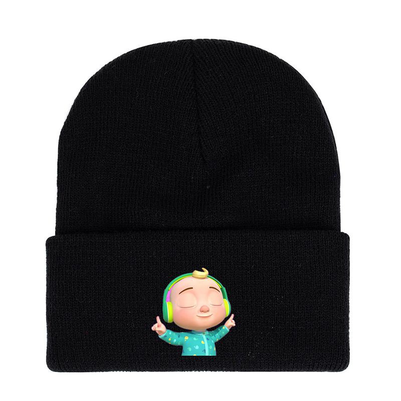 Mũ Len Beanie In Chữ Cocomlon Jj