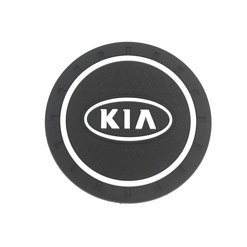 Set 2 tấm lót cao su chống trượt cho xe hơi Kia Morning Seltos K3 Carens Forte Cerato Soluto