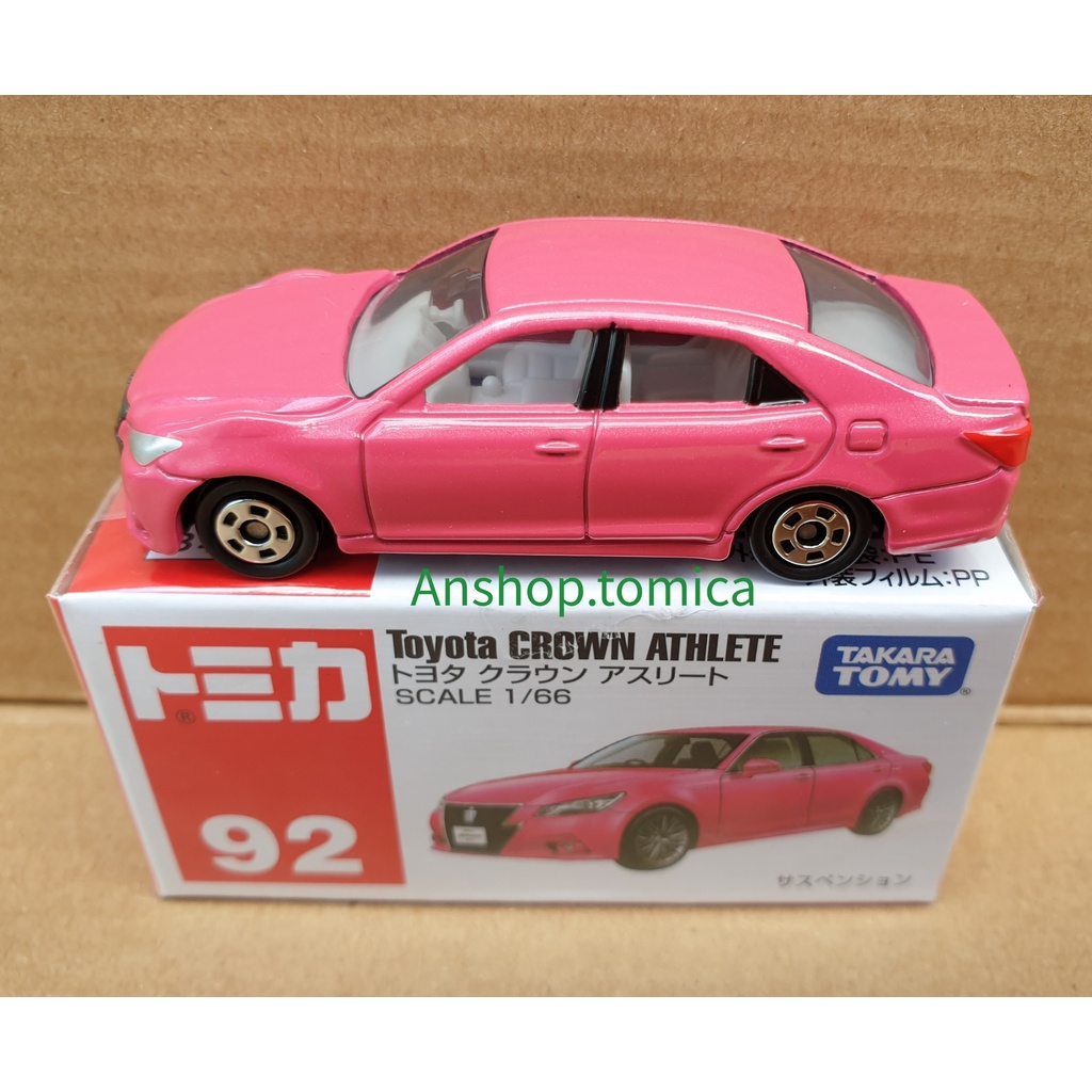 Mô hình xe Toyota màu hồng tomica Nhật Bản No92