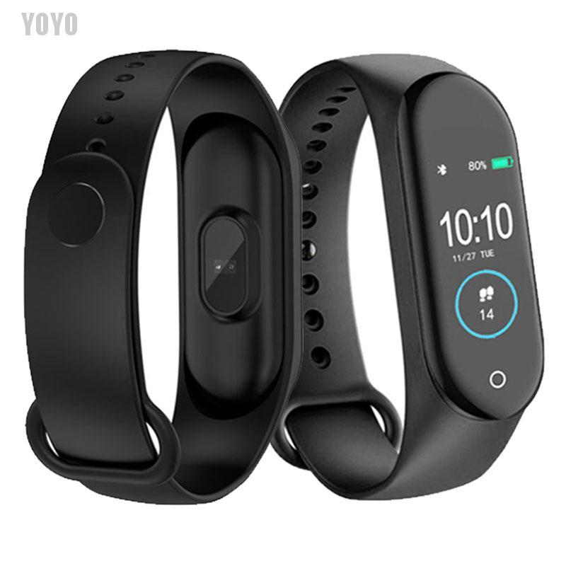 Vòng Đeo Tay Thông Minh M4 M Band 4 Màn Hình Oled Chống Nước Kèm Phụ Kiện