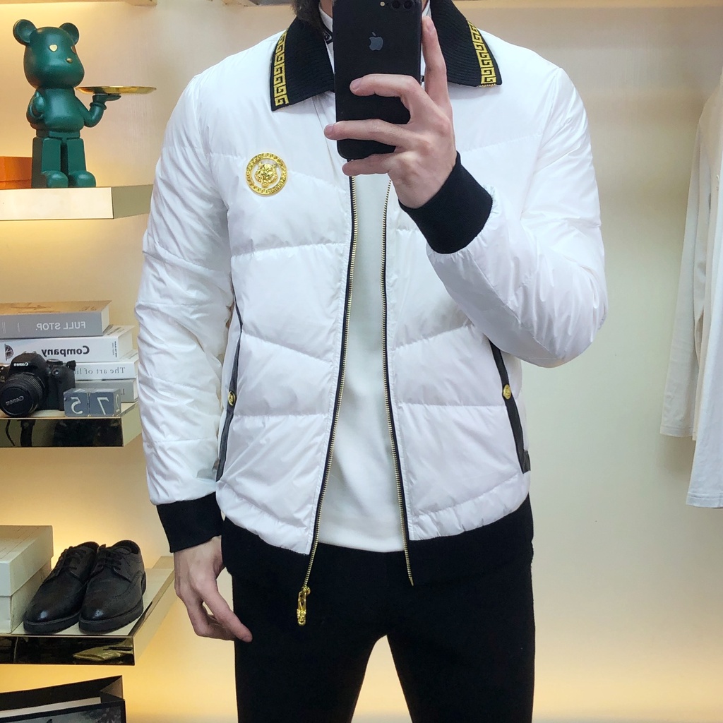 Áo phao nam thời trang cao cấp Versace thiết kế ấm áp, thoải mái
