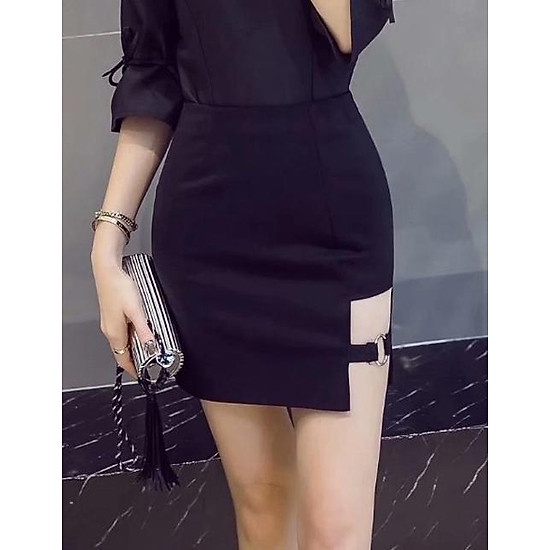 Quần váy khoét hở đùi sexy thời trang bigsize từ 6-kg đến 100kg