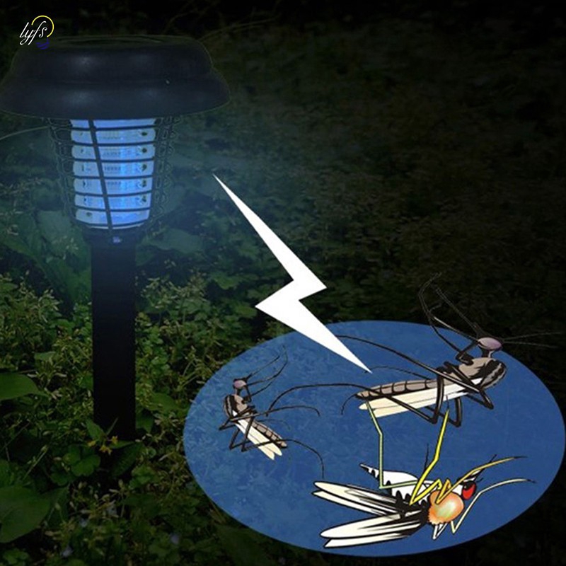 Đèn LED diệt muỗi và các loại côn trùng sử dụng năng lượng Mặt Trời