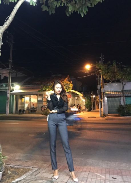 Quần Tây Baggy Nữ Chuẩn Form Vải Cực Đẹp | BigBuy360 - bigbuy360.vn