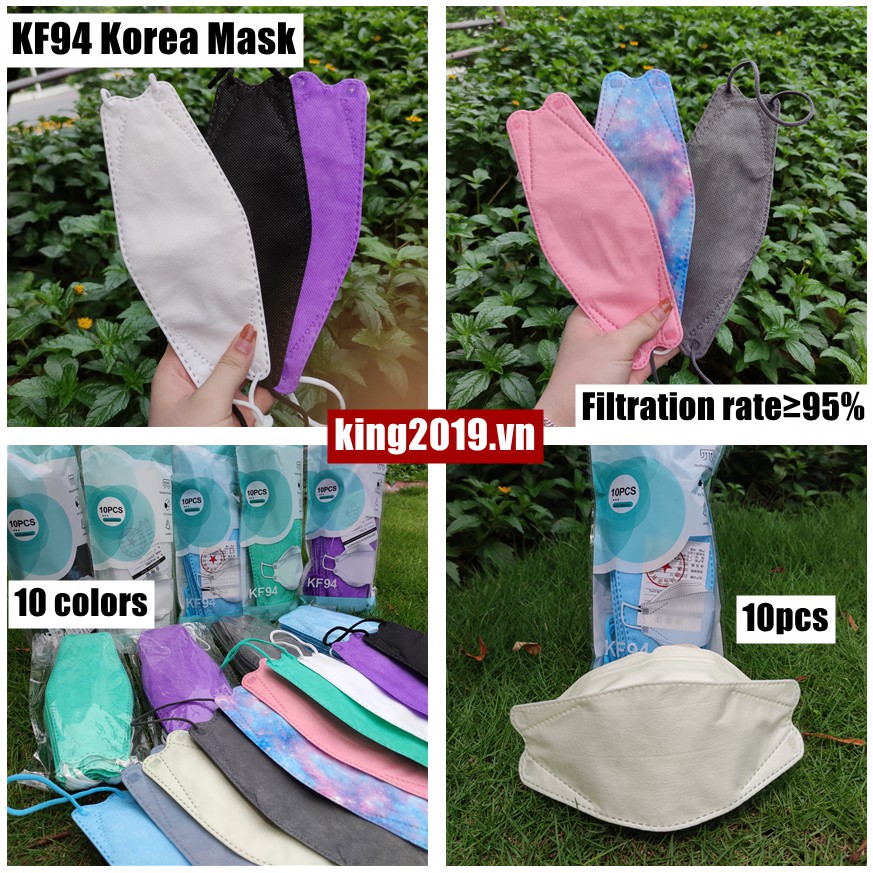 10pcs Korea Masks Anti-fog, Dust-proof, Breathable and PM2.5 Disposable Masks colors | BigBuy360 - bigbuy360.vn