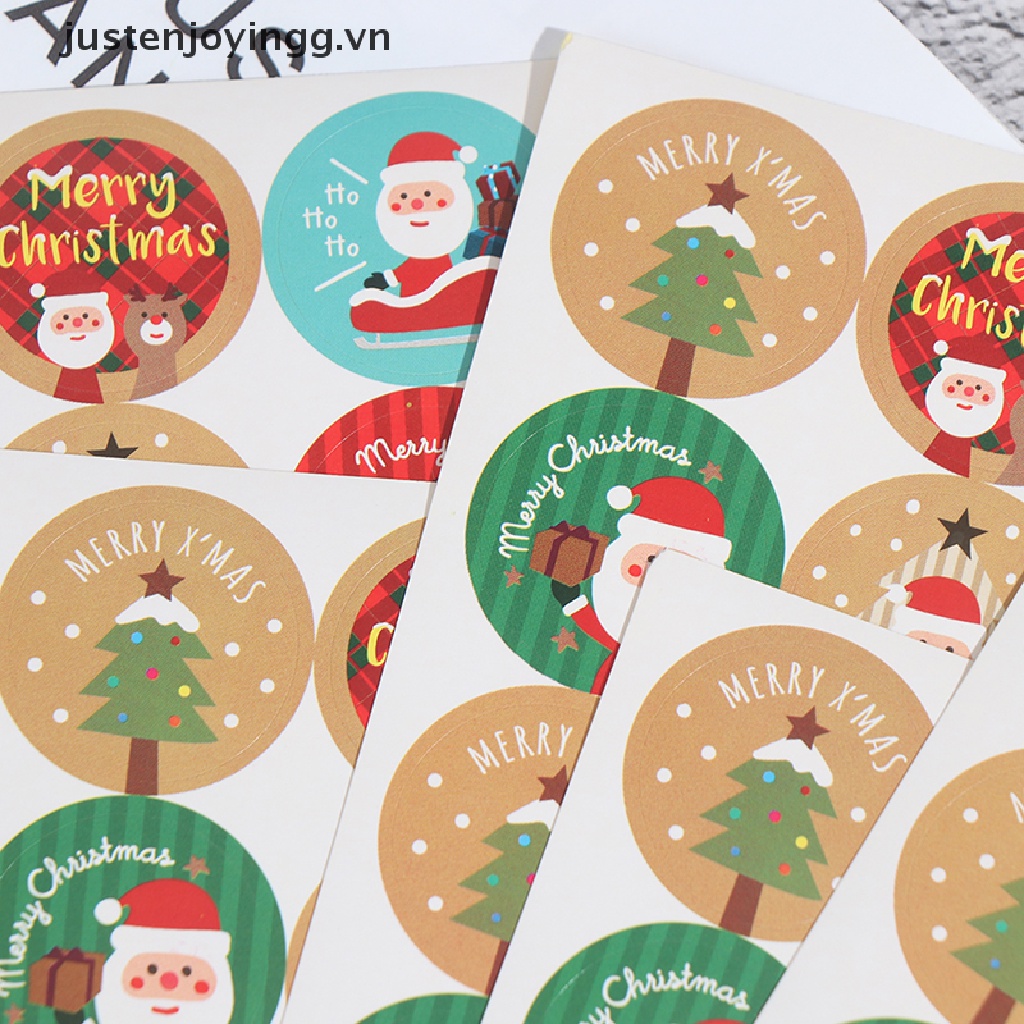 Bộ 120 Phụ Kiện Trang Trí Giáng Sinh Xinh Xắn