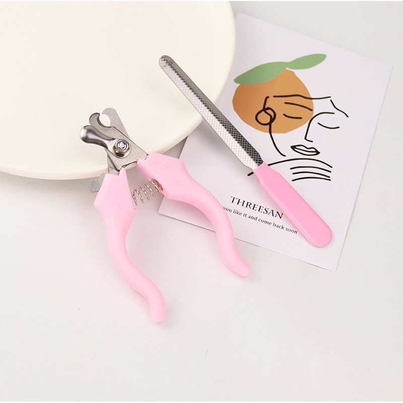 Kềm Cắt Móng Cho Chó Mèo - Kìm Cắt Móng Kèm Dũa Cho Thú Cưng