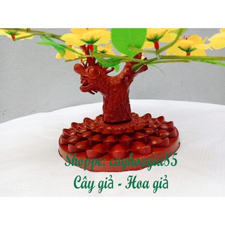 Cây giả - cây đào, mai trang trí