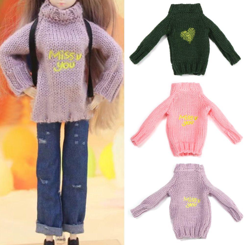 BEBETTERM Áo Len Dệt Kim Thủ Công Dành Cho Búp Bê
