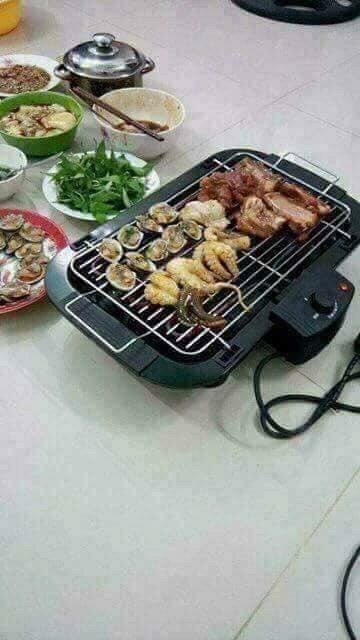BẾP NƯỚNG KHÔNG KHÓI ELECTRIC BARBECUE GRILL