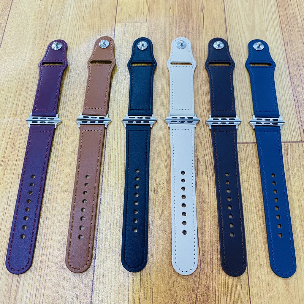Dây da PU thay thế dành cho applewatch mẫu mới về