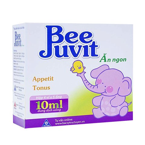 Bee Juvit Ăn Ngon kích thích trẻ ăn ngon miệng, hỗ trợ tăng cường hệ tiêu hóa