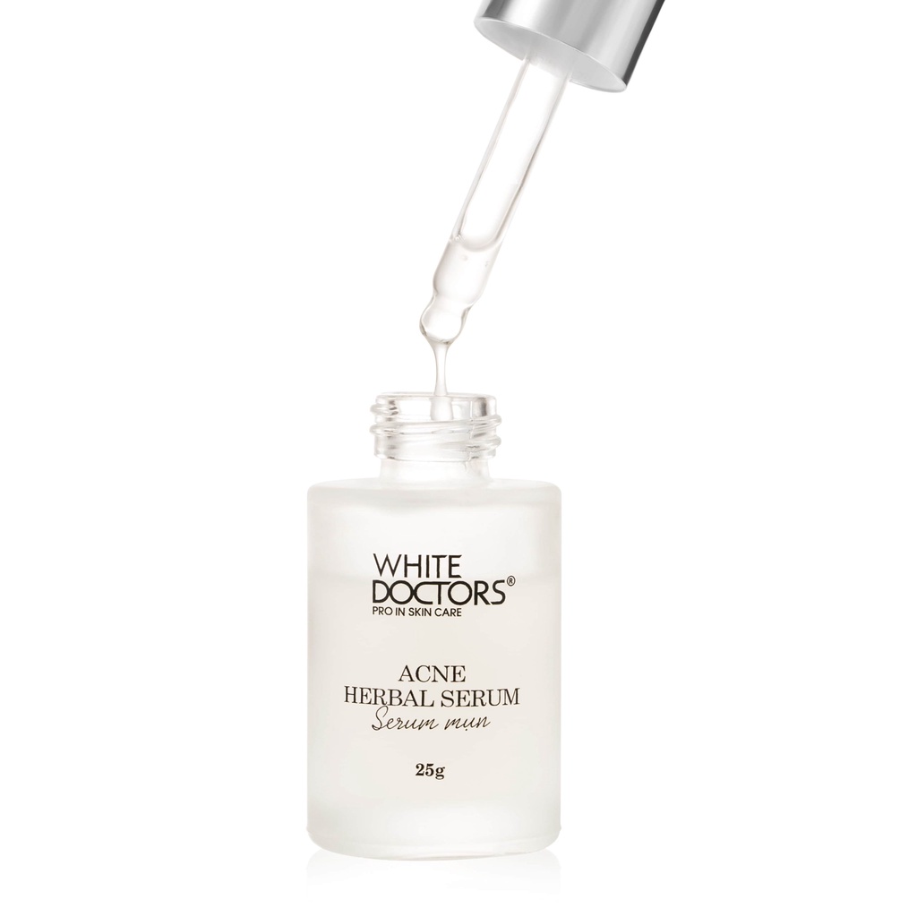 Serum loại bỏ mụn White Doctors Acne Herbal Serum 25g