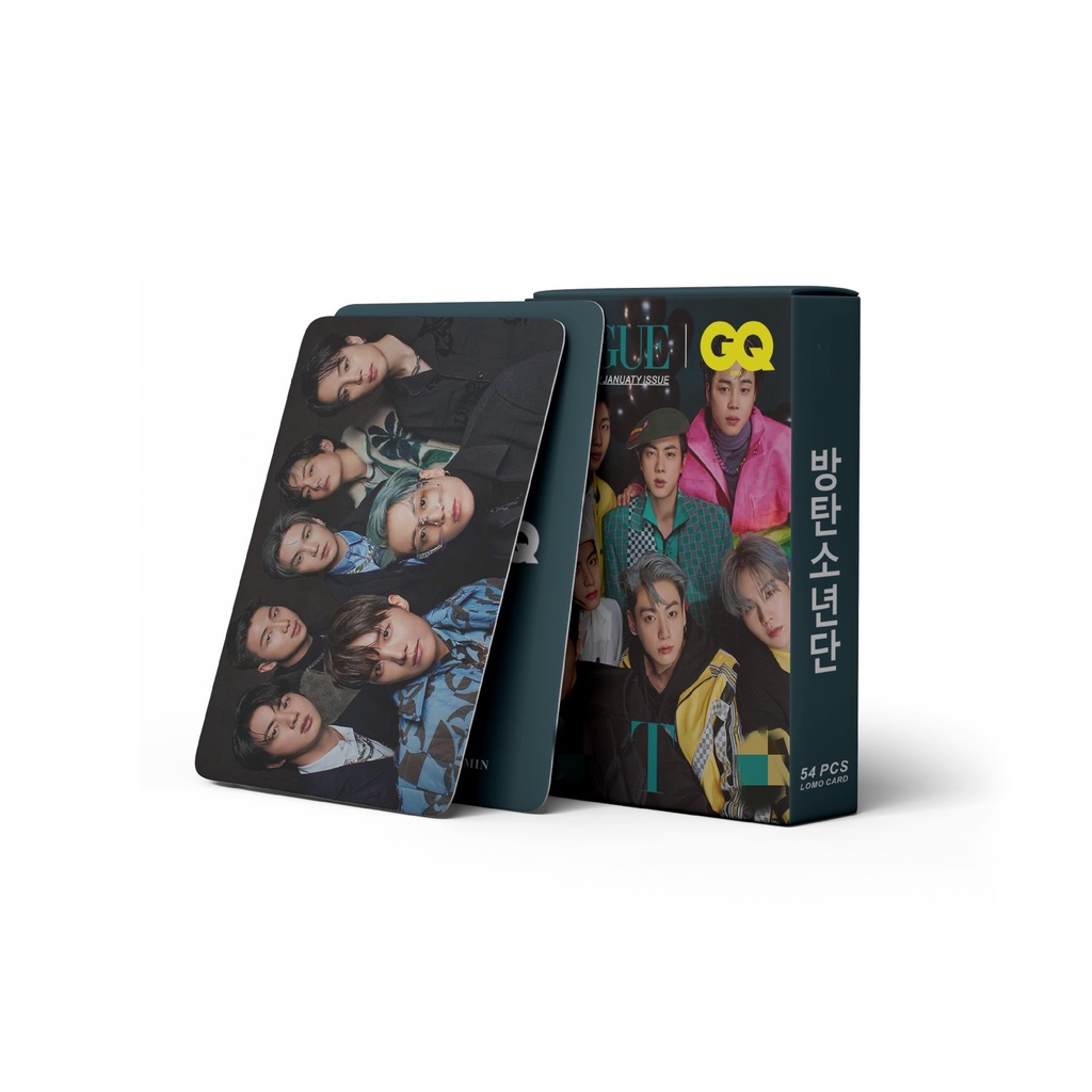 Set 54 Tấm Thẻ Ảnh Lomo Nhóm Nhạc BTS 2022