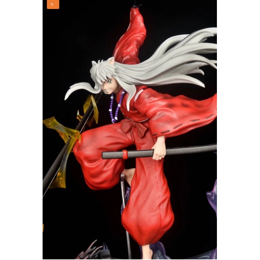 Mô hình Inuyasha chất lượng cao hiệu ứng chiến đấu 36cm