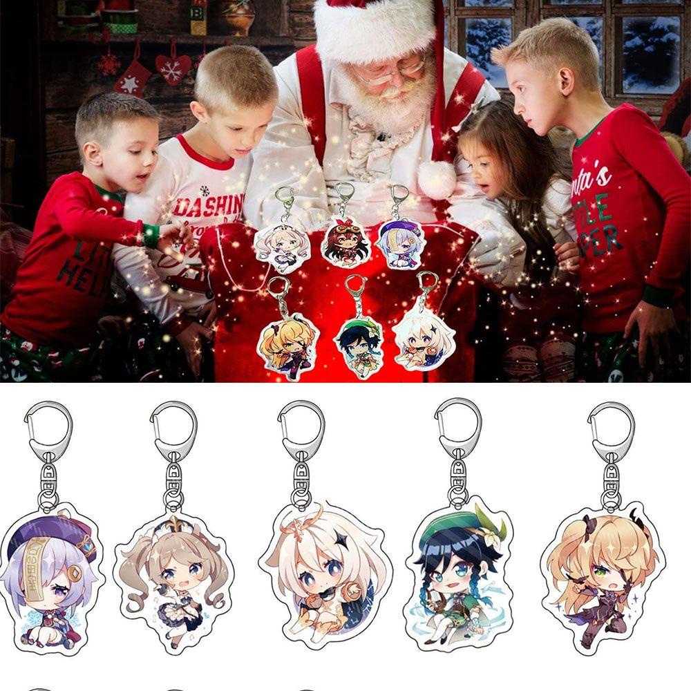 Móc Khóa Nhựa Acrylic Hình Nhân Vật Hoạt Hình Anime