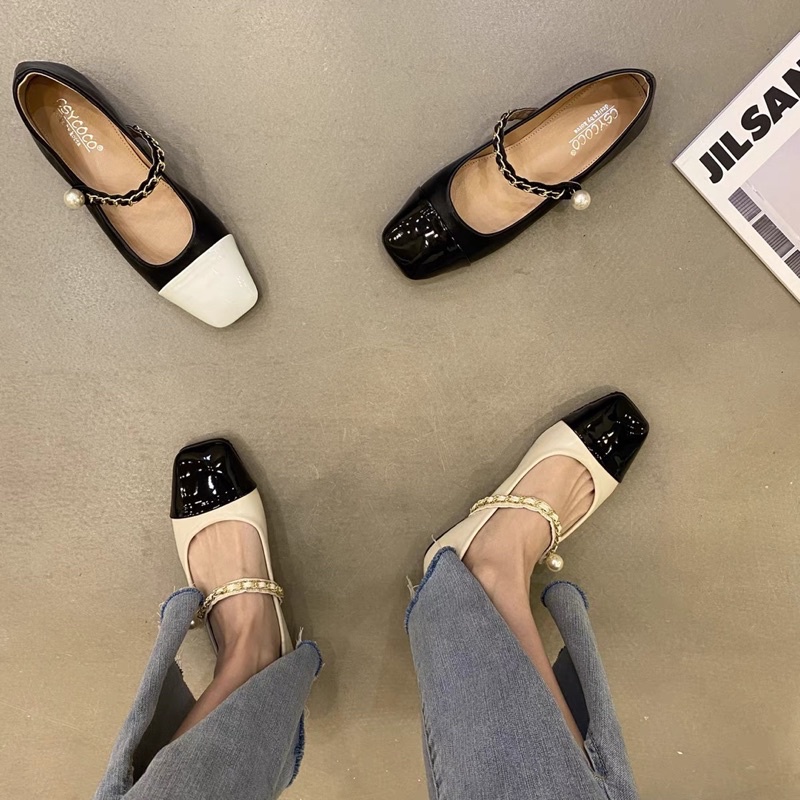 Giày captoe quai ngang mẫu mới 2021