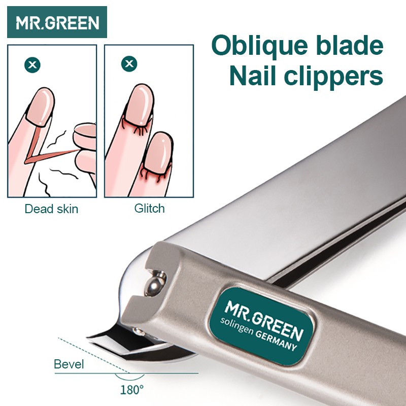 Set dụng cụ làm móng MR.GREEN chất liệu thép không gỉ chuyên nghiệp