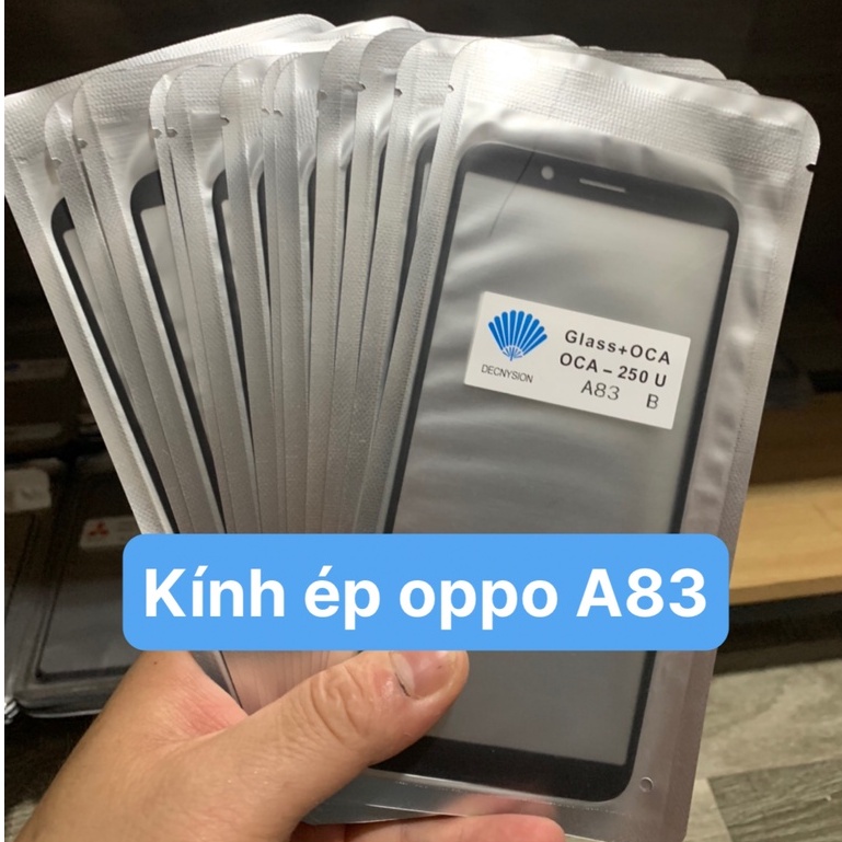 Kính ép màn hình liền keo oppo A83