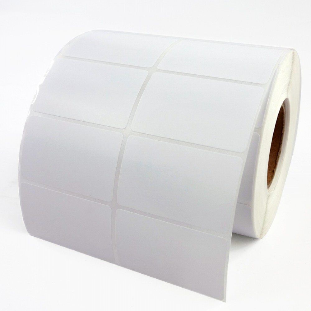 Giấy in mã vạch 2 tem ngang 35x22mm - Giấy decal nhiệt 2 tem khổ 70x22mm