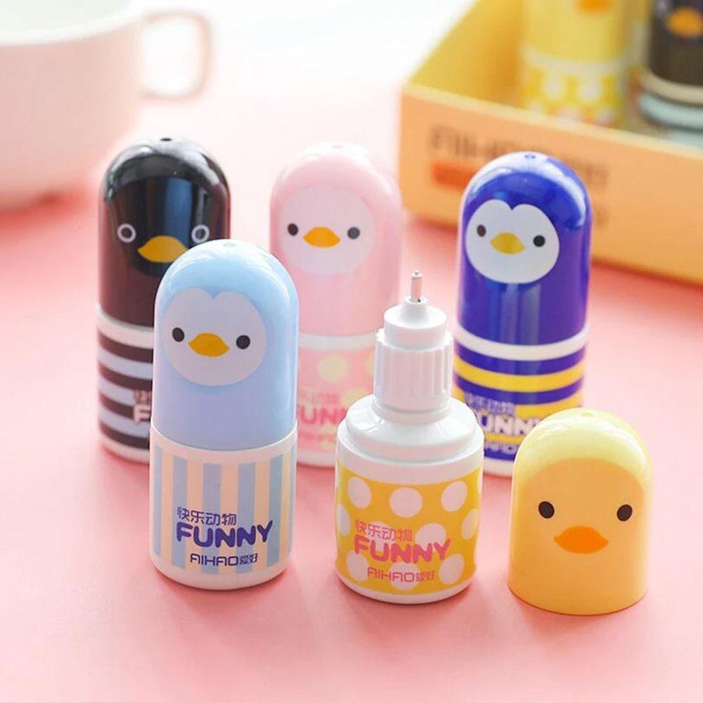 PEWANY Dụng Cụ Chỉnh Sửa Tư Thế Cung Cấp Chất Lỏng Họa Tiết Gà Hoạt Hình Dễ Thương Cho Học Sinh