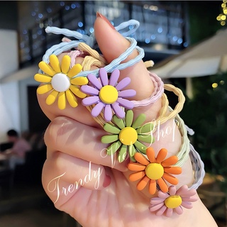 [Deal 1k] Dây buộc tóc - chun buộc tóc Hoa cúc, nhiều màu dễ thương