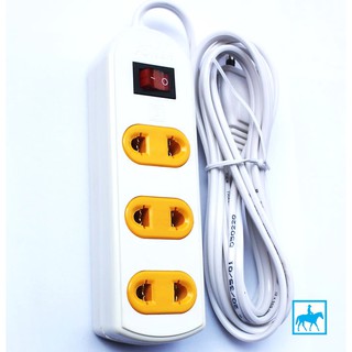 Ổ Cắm Du Lịch Mini 2 Mét 3 Lỗ 2000W