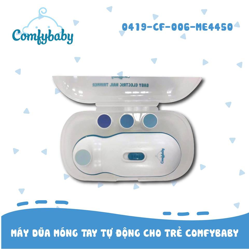 FREE SHIP !!! Máy dũa móng tay tự động cho trẻ Comfybaby 0419-CF-006-ME4450