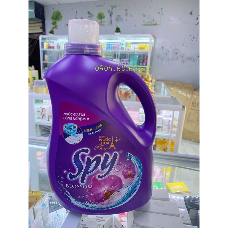 Nước giặt Xả 2in1 Hương Nước Hoa Pháp Spy 3500ml